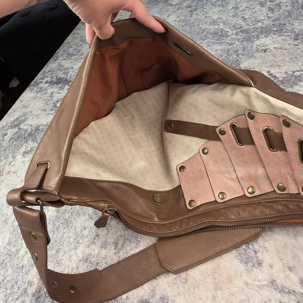 Marvel Crossbody Bag Mens Large Brown Guardians Of The Galaxy Sling Faux Leather